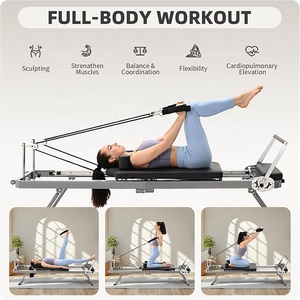 Cama de Reformer Plegable Portátil de Aluminio para Yoga y Fitness E02 - Product Image 3