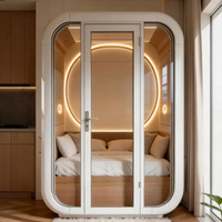 Cabine modulaire insonorisée pour bureau, maison, espace de repos, aéroport, centre commercial, réunion silencieuse, cabine de sommeil