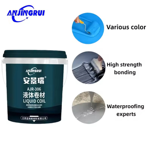 Revestimiento Líquido Polimérico Anticorrosión Impermeable Roof King <span class=keywords><strong>para</strong></span> Sótanos, Piscinas y <span class=keywords><strong>Concreto</strong></span> en Negro, Azul o Colores Personalizados - Product Image 2