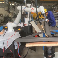 Bras de robot de soudage industriel collaboratif DREAMON Cobot, 6 axes, moteur 220V, garantie 1 an