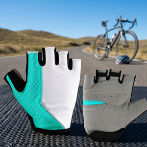 Gants de cyclisme rembourrés en gel, gants de vélo sans doigts, résistants aux chocs, aux vibrations et à l'abrasion, gants de VTT - Product Image 3