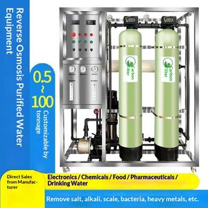 Equipo Industrial de Tratamiento de Agua por Ósmosis <span class=keywords><strong>Inversa</strong></span>, Máquina de Agua Desionizada de 500L/h, Voltaje 241V-380V, Más de 5 Años de Garantía, 800W - Product Image 3