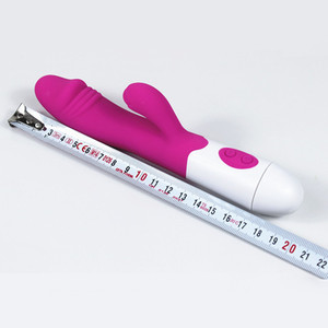 Masseur électrique à courant continu gris pour femme avec moteur vibrant à 10 vitesses et jouet sexuel télescopique - Product Image 2