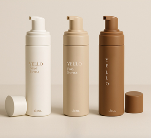 Botellas de Espuma con Bomba de Plástico de Lujo OEM de 100 ml, 120 ml, 150 ml y 180 ml para Cosméticos, Lavado Facial, Autobronceado y Empaque - Product Image 1