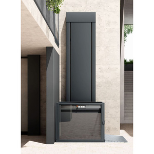 Elevador Residencial para Sillas de Ruedas de 1 a 6 m, 250 kg, Elevador para Escaleras Pequeñas, Elevador para Sillas de Ruedas para Exteriores con <span class=keywords><strong>Cabina</strong></span> - Product Image 1
