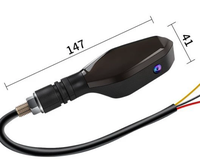 Lampe de projection LED YD pour nouvelles motos Indicateur de flash séquentiel avec DRL ambre et clignotant Underglow