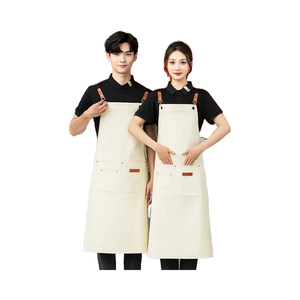 ผ้ากันเปื้อนกันน้ำแบบเต็มตัว ทำจากหนัง PU นุ่ม ทนทาน ใช้ได้ทั้งชายและหญิง ป้องกันการเลอะเทอะสำหรับการทำอาหารและการทำความสะอาด - Product Image 1