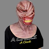 Masque de visage en silicone ultra-réaliste personnalisé, extraterrestre terrifiant, masque de cosplay, masque de simulation, accessoire de maquillage