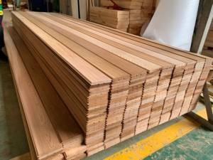 Tablero de Pared para Sauna de Cedro Rojo <span class=keywords><strong>Canadiense</strong></span> Tradicional, Perfil de Cedro Rojo Occidental para Sauna - Product Image 4