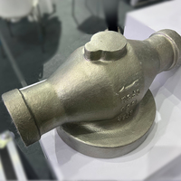 Pièces moulées en acier allié haute résistance et résistantes à l'usure, usinées OEM, pour vannes et pompes de l'industrie lourde