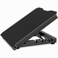 Planche inclinée en bois, étireur de mollets réglable, artisanat en bois avec poignée latérale supplémentaire, design peint, portable, couverture complète