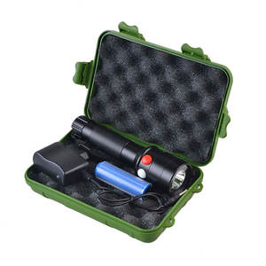 3 Changement de Couleur Haute Lumens Qualité Portable LED Lampe de Poche Rechargeable Trafic Rouge Blanc Vert Couleur Torche Chemin de Fer Signal lumineux - Product Image 6