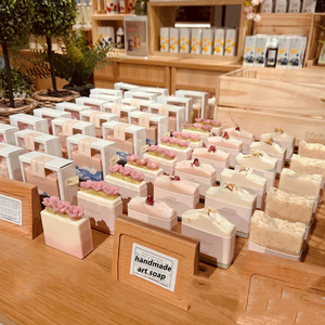 Bad Levert Productie Organische Whitening Handgemaakte Cleaning Anti Acne Whitening Bad Gift Wc Bar Cake En Cakeup Zeep - Product Image 6