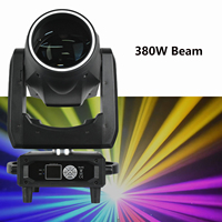 Lyre Beam 380 à tête mobile 380W DMX512 LED Sharpy pour effets disco DJ, éclairage de scène, concerts et événements