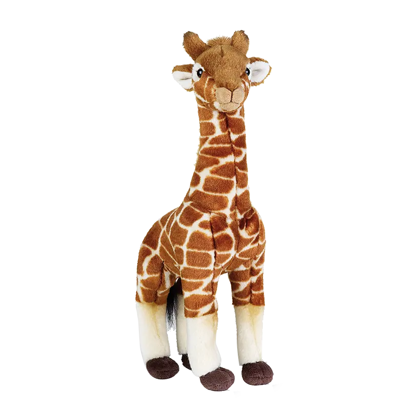 Venta al por mayor personalizado 22cm jirafa suave juguetes de peluche animales jirafa muñeca niños juguetes de peluche