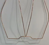 Cintre en métal personnalisé avec logo pour maillots de bain – Cintre de luxe en or rose en forme de corps pour maillots de bain et lingerie
