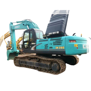 Vente chaude KOBELCO SK350 utilisé grandes excavatrices hydrauliques sur chenilles 35ton Sk350-8 350d pelleteuses de seconde main - Product Image 1
