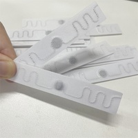Étiquette RFID durable 70*15mm pour blanchisserie, installation par couture, UHF 860-960Mhz, mini-étiquette RFID pour serviettes d'hôtel