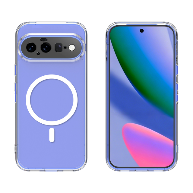 New for Google Pixel 11 Pro XL Clear Magnetic Charging Case Shockproof Mobile Phone Cover for Google Pixel 10 9 Pro XL 9A 8 8A 7