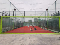 Terrain de padel, tennis de padel, terrain de padel panoramique, panoram