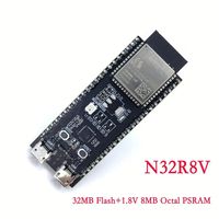 Carte de développement ESP32-S3-DevKitC-1 pour circuits intégrés ESP32-S3-WROOM-2 N32R8V N32R16V, fonctionnalités améliorées pour ESP32-S3