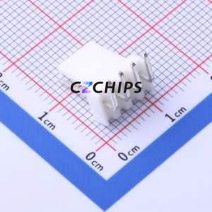 FWF25402-S04B22W1B-A Wire-to-Board Pin Header Bent Lead Through Hole,P=2.54mm Connector 1x4P 2.54mm Right Angle Insert 4P - Product Image 2