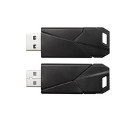 Flash Drive USB 2.0 Custom Logo Baru, Model Dorong-Tarik, Memory Stick Promosi Geser, U Disk Hadiah Bisnis Grosir