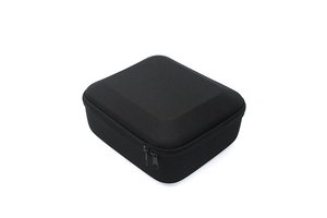 Étui de rangement carré en EVA avec logo personnalisé, étui rigide pour sèche-cheveux, portable, résistant à l'usure, fermeture à glissière, grande capacité, sac à outils étanche - Product Image 5