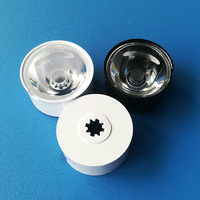 Lentille LED XPG 3535 PMMA 20 mm à angle étroit de 15 degrés, plano-convexe, indice de protection IP68, haute transmission