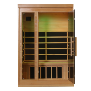 Salle de sauna familiale intérieure, double panneau informatique, infrarouge lointain, bois massif, <span class=keywords><strong>2</strong></span> chauffages, garantie de <span class=keywords><strong>2</strong></span> ans - Product Image 3
