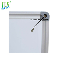 Tableau Blanc Magnétique pour Salle de Classe, Cadre en Aluminium, Effaçable à Sec pour Bureau et École