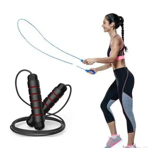 Jump Rope Wirwar Rapid Speed Springen Touw Kabel Met Kogellagers Staal Springtouw Gym Fitness Exercise slank Lichaam