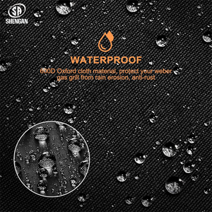 Housse de barbecue à <span class=keywords><strong>gaz</strong></span> résistante aux UV pour l'extérieur pour les accessoires de voyage <span class=keywords><strong>Weber</strong></span> - Product Image 5