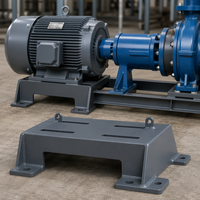 Soporte de Instalación de Motor de Acero Inoxidable OEM Personalizado |   Fabricación Soldada de Alta Resistencia Anticorrosión para Sistemas de Accionamiento por Motor