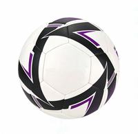 Ballon de football personnalisable taille 5, cousu à la machine, antidérapant, imperméable, pour entraînement quotidien adulte, matchs sur campus, jeux de club