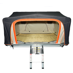 Tente de toit 4X4 4 personnes <span class=keywords><strong>Camping</strong></span> familial 4WD Overland Big Car Top Truck Pick up Tente de toit Tente de toit de voiture - Product Image 6