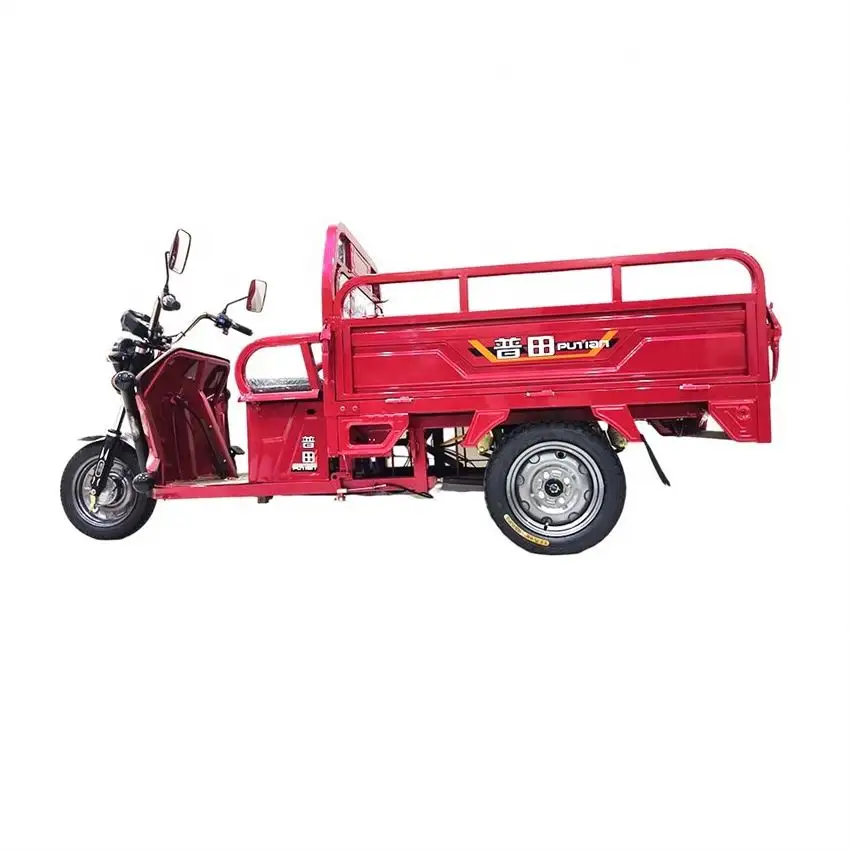 Factory Cargo Tricycle 110 150Cc Aircooled Engine 200 Pour Homme 2022 Pickup Bicycle Pallet Trolley Electric Motorcycle