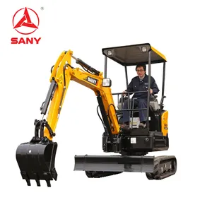 Sany Sy16 1.6 Ton Digger Mini Crawler Mini Digger Boom Zaag Attachment Graafmachine