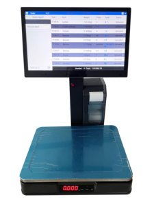 15.6" <strong>Touch</strong> <strong>Screen</strong> AI Smart Weighing Scale <strong>Pos</strong> Scale Retail Scale <strong>Android</strong> <strong>System</strong> with Label Printing for Fruits Vegetables Shop - Product Image 3