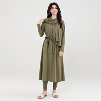 Maillot de bain musulman personnalisé Lignes Custom Islam Hijab Burkini pour femme musulmane, grandes tailles, modeste