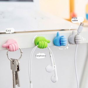 Wholesale Creative Thumbs-up Multifunctional Sticky <strong>Wall</strong> <strong>Hook</strong> <strong>Key</strong> <strong>Hook</strong> Holder <strong>Wall</strong> Hangers Self Adhesive Thumb <strong>Hook</strong> - Product Image 3