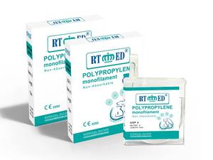 Cassettes de suture chirurgicales en <span class=keywords><strong>nylon</strong></span> pour suture vétérinaire non résorbable - Product Image 3