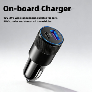 Caricabatterie da Auto 15W a Doppia Porta, Adattatore USB C a Ricarica Rapida per <span class=keywords><strong>Presa</strong></span> <span class=keywords><strong>Accendisigari</strong></span> Universale per Smartphone e Tablet - Product Image 5