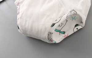 Pañal de algodón lavable de 6 capas para bebé, pantalones de inodoro impermeables, pantalones de entrenamiento para bebé - Product Image 4