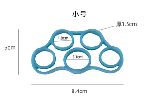 2 kích thước 3 cấp độ ngón tay cáng huấn luyện viên vận động viên nghệ sĩ dương cầm cẳng tay ngón tay Exerciser tay Grip cho ống cổ tay phục hồi - Product Image 4