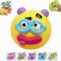 Jouet sensoriel interactif anti-stress Dog Face Swaps Squishy Fidget Toy, boîte mystère, modèle de dessin animé, designs populaires, logo personnalisé