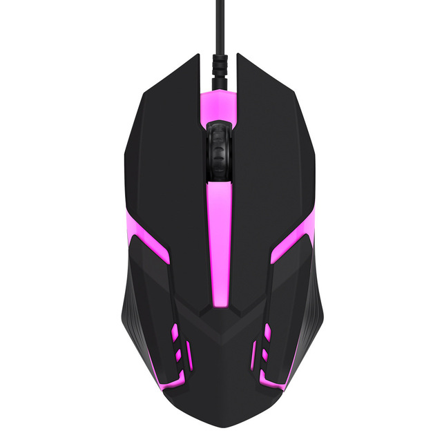 2021 Hot Sale Ergonomic RGB Wired Portable USB Gaming Optical Mouse for Desktop Computer Notebook Laptop