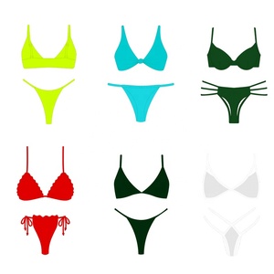 TW9204248ชุดว่ายน้ำวันพีซเปิดไหล่ระบายสำหรับผู้หญิง<span class=keywords><strong>2022</strong></span>บิกินี่บราซิล - Product Image 4