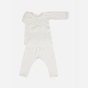 luxury baby clothes Custom Children's Pyjamas Soft Organic Cotton Kids Bamboo Viscose Pajama Set