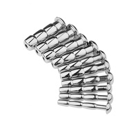 Dilatateur urétral en acier inoxydable BDSM, tube œil de cheval, bâtonnet, plug, produits sexuels, jouets alternatifs C354